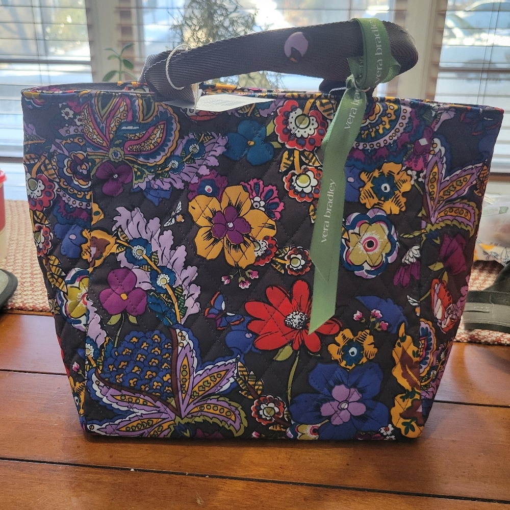 Vera Bradley Floral Lunch Tote